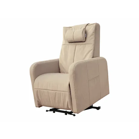 Массажное кресло реклайнер с подъемом FUJIMO LIFT Compact F3005 FLFK Ваниль (Sakura 4) - Фото 10