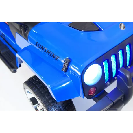Электромобиль RiverToys JEEP T008TT (синий) - Фото 22