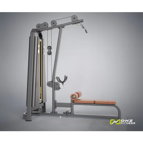 Тяга сверху/Гребная тяга DHZ Pulldown/Low row Стек 109 кг E-1079B - Фото 3