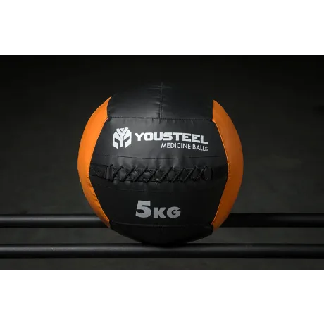 Медбол Yousteel 5 кг, со шнуровкой