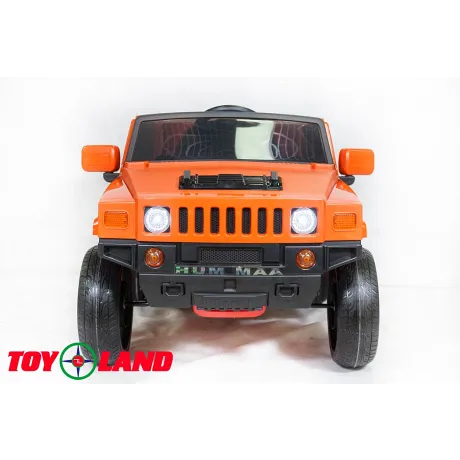 Электромобиль ToyLand Hummer BBH1588 оранжевый - Фото 2