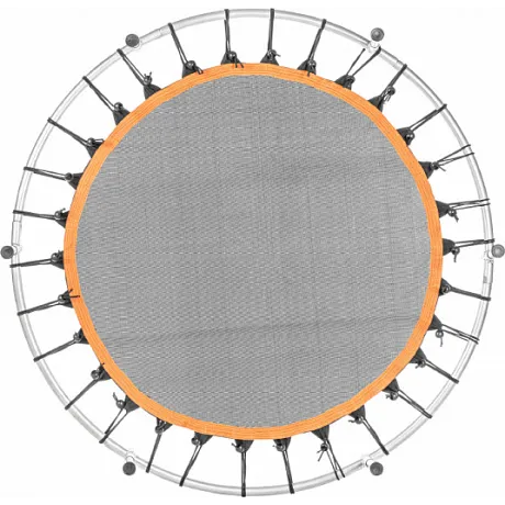 Батут Sundays Acrobat-D150 (с сеткой, разноцветный) - Фото 7