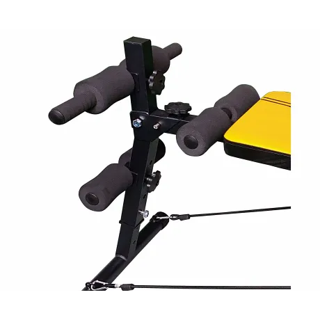 Скамья для пресса DFC гантели, эспандеры D102RY - Фото 2