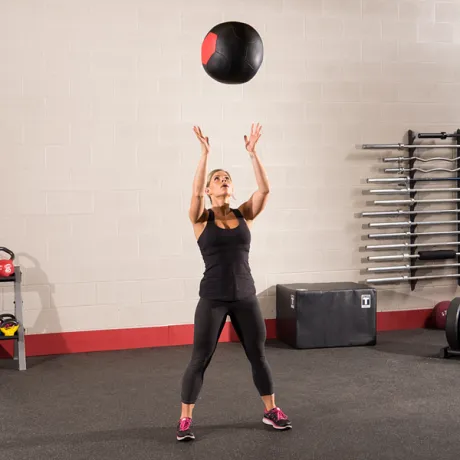 Тренировочный мяч мягкий Body Solid WALL BALL 11,3 кг (25lb) - Фото 6