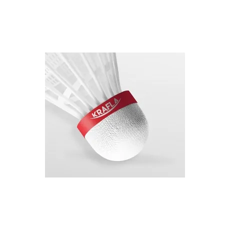 KRAFLA SH-W300F Комплект воланов для бадминтона (3 шт) - Фото 3