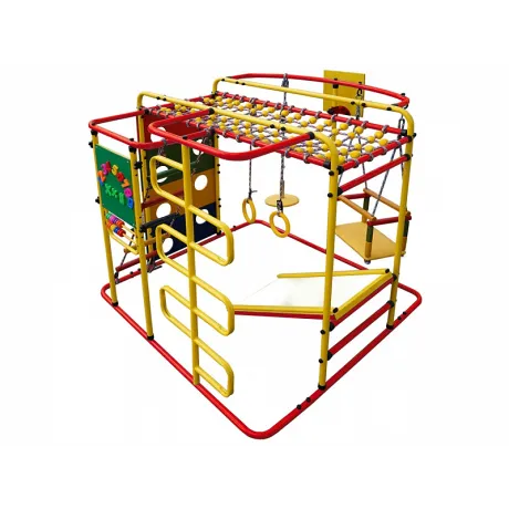 Детский спортивный комплекс Формула здоровья KMS Мурзилка S красный/радуга Детский спортивный комплекс Формула здоровья KMS Мурзилка S красный/радуга