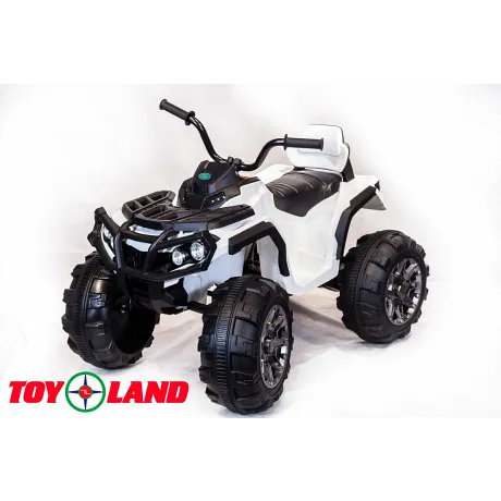 Электроквадроцикл Toyland 0906 белый - Фото 3