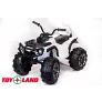 Электроквадроцикл Toyland 0906 белый - Фото 3