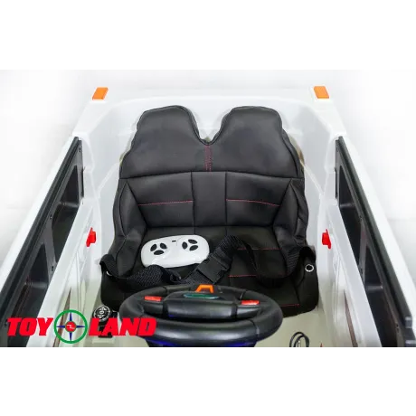 Электромобиль ToyLand Hummer BBH1588 белый - Фото 4