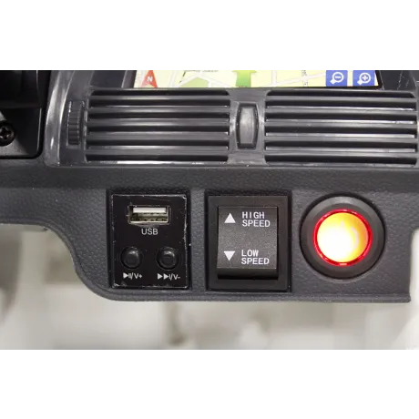 Электромобиль RiverToys BMW-X6 White - Фото 12