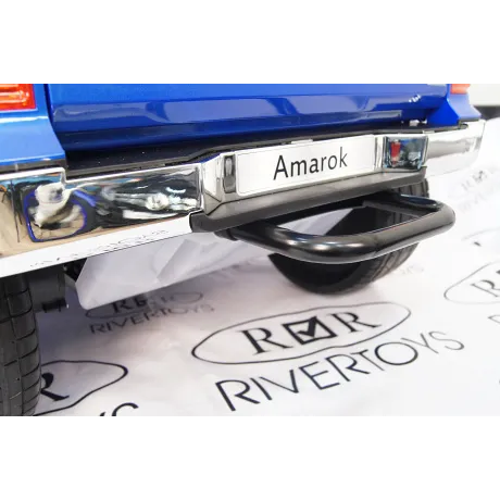 Электромобиль RiverToys VOLKSWAGEN-AMAROK-M999MM Blue - Фото 12