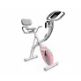 Велотренажер X-Bike DFC DavCreator, бело-розовый - Фото 4