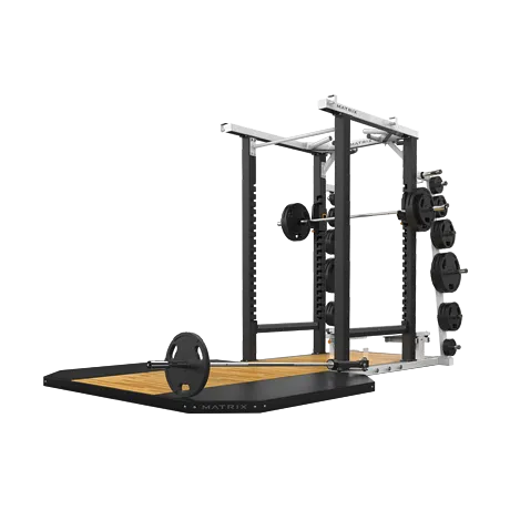 Платформа из спрессованной резины с деревянной вставкой MATRIX MAGNUM MG-MR47P - Фото 2