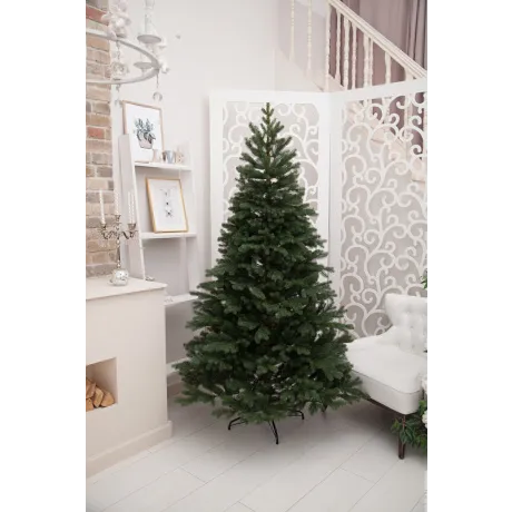 Ель Швейцарская 100% литая 215 см зеленая - Фото 5