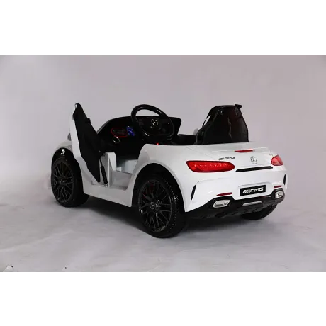 Электромобиль RiverToys MERCEDES-BENZ AMG GT O008OO (белый) - Фото 3