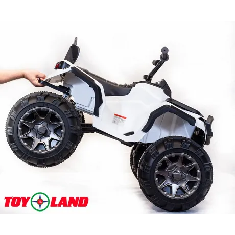 Электроквадроцикл Toyland 0906 белый - Фото 8