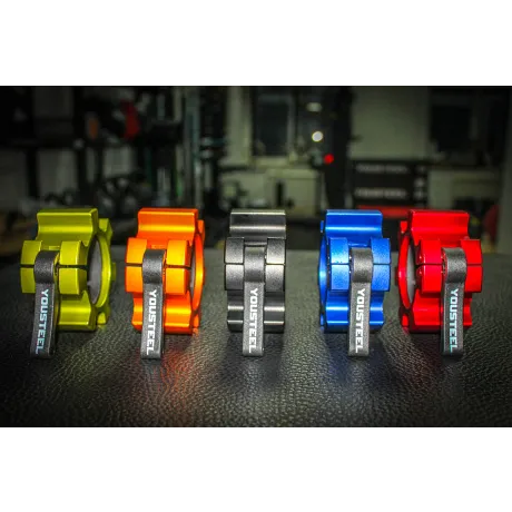 Замки Yousteel алюминиевые (пара) синий - Фото 4