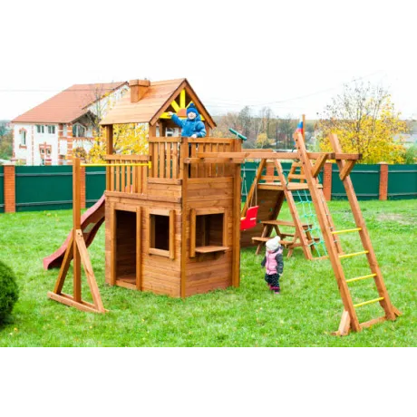 Детский городок "Выше всех" Крепость Спорт - Фото 12