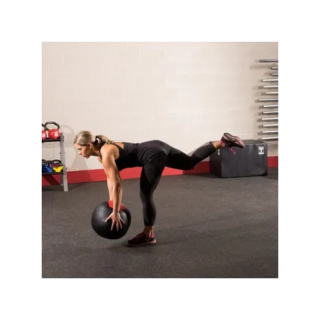 Тренировочный мяч мягкий Body Solid WALL BALL 5,4 кг (12lb) - Фото 2