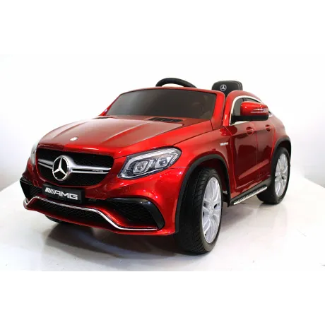 Электромобиль RiverToys Mercedes-AMG GLE63 Coupe M555MM (вишневый глянцевый) - Фото 7