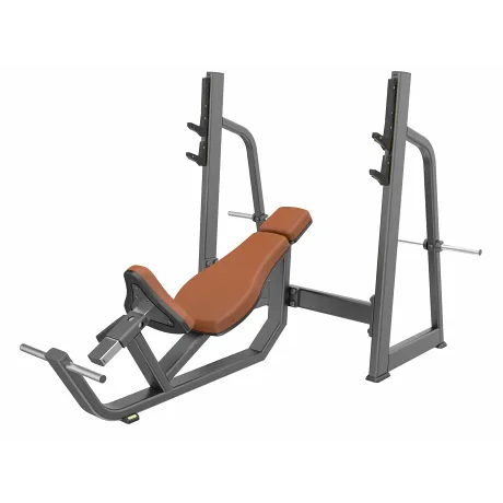 Скамья-стойка для жима под углом вверх DHZ Olympic Bench Incline E-1042В - Фото 2