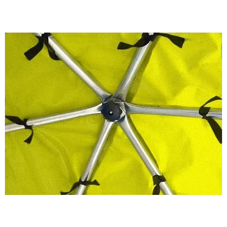 Батут Optifit Like Green 8ft с желтой крышей - Фото 2