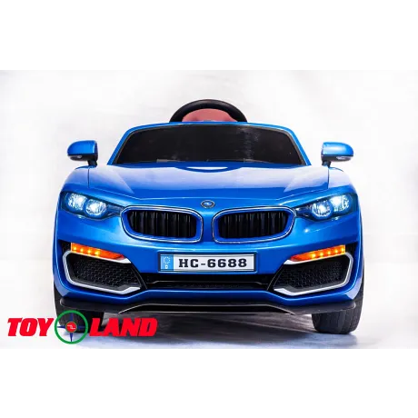 Легковой электромобиль ToyLand BMW HC 6688 синий - Фото 2