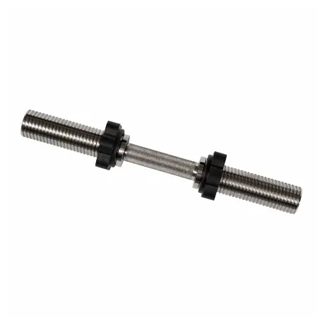 Гриф MB Barbell для гантели хромированный 490 мм MB-BarM50-M490B