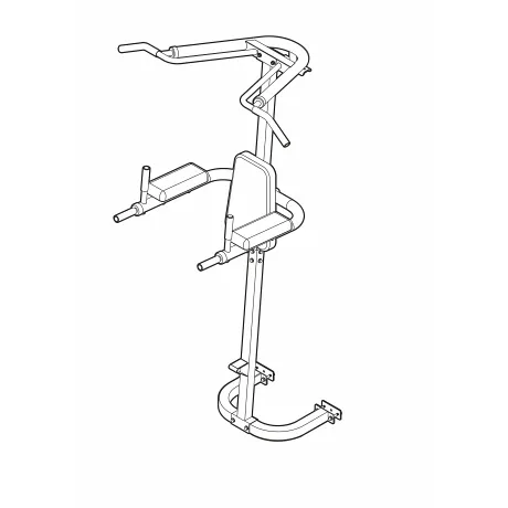 Турник-брусья Опция для REBEL WARRIOR - Фото 2