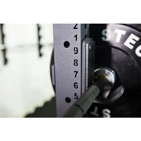 Стойка для штанги Stecter с турником и страховочными упорами (H=2,37м) - Фото 2