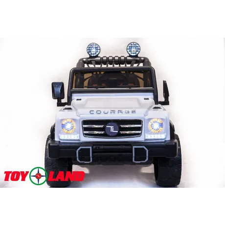 Электромобиль ToyLand MB DK-F008 белый - Фото 2