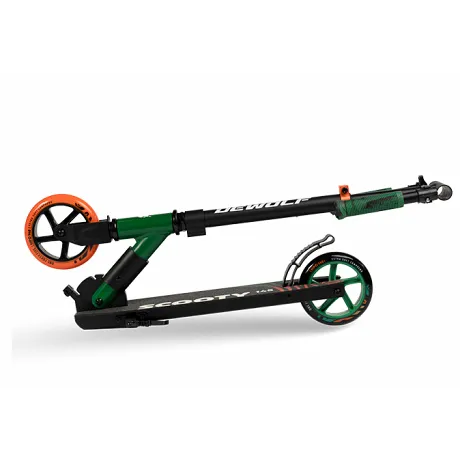 Самокат городской Dewolf SCOOTY 145 зеленый - Фото 4