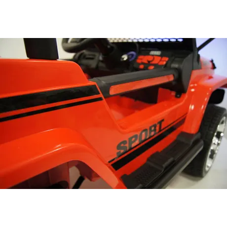 Электромобиль RiverToys JEEP T008TT (красный) - Фото 22