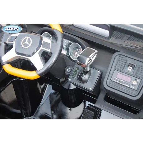 Детский двухместный электромобиль Barty Mercedes-Maybach G650 Landaulet синий - Фото 5