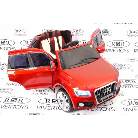 Электромобиль RiverToys AUDI Q5 Cherry - Фото 15