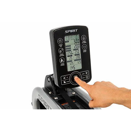 Гребной тренажер Spirit CRW800H2O - Фото 8