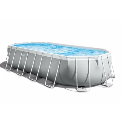 Бассейн каркасный INTEX PRISM FRAME OVAL 610x305x122см 26798NP