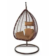 Подвесное кресло KVIMOL KM 0016 Большая коричневая корзина