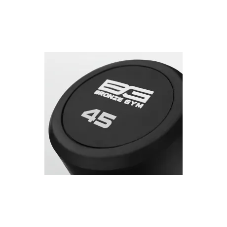 Штанга обрезиненная прямая 45 кг BG-PA-BB-S45 - Фото 2