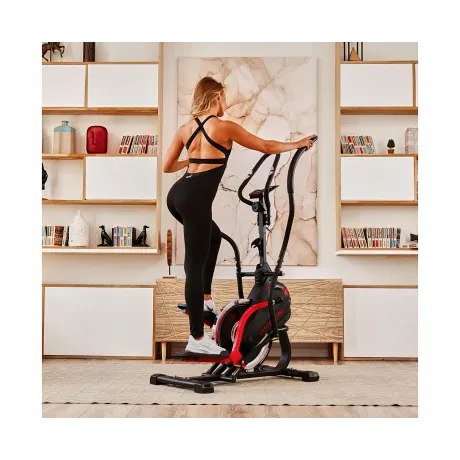 Эллиптический тренажер с элементом степпера Challenge Pro DFC E8019R - Фото 4