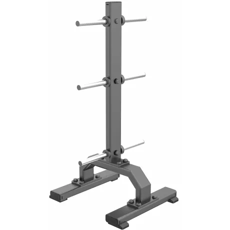 Стойка для олимпийских дисков DHZ Vertical Plate Tree E-1054В - Фото 7