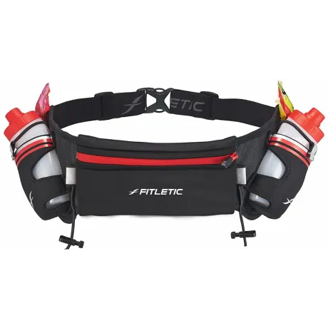 Беговая сумка с флягами FITLETIC Hydra 16 красный