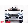 Электромобиль ToyLand Audi Q7 белый - Фото 8