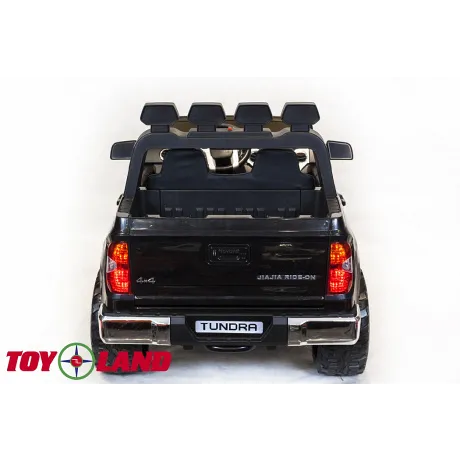 Детский электромобиль ToyLand TOYOTA TUNDRA черный - Фото 7