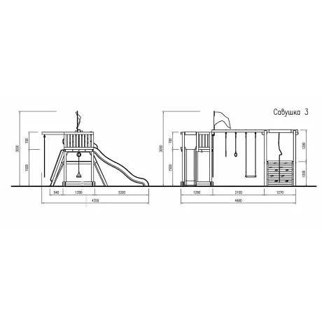Детская площадка Савушка - 3 - Фото 13