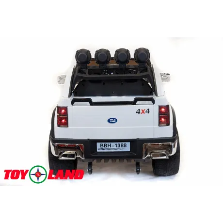 Электромобиль ToyLand BBH 1388 белый - Фото 5