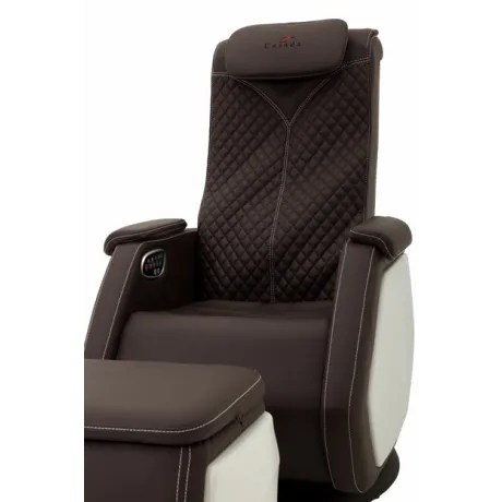 Массажное кресло Casada Smart 5 черно-белый - Фото 25