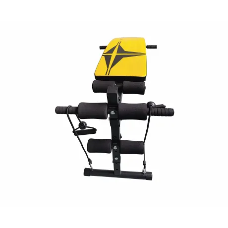 Скамья для пресса DFC гантели, эспандеры D102RY - Фото 4