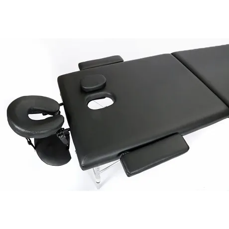 Массажный складной стол Standart AL 2 black - Фото 3