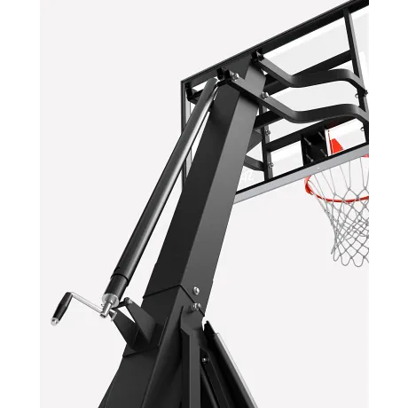 Баскетбольная стойка мобильная Spalding THE BEAST PORTABLE - 60'' GLASS - Фото 4